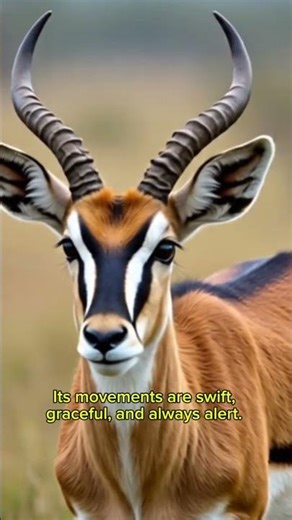 Grace in motion 🦌✨ #Antelope #Wildlife #shorts