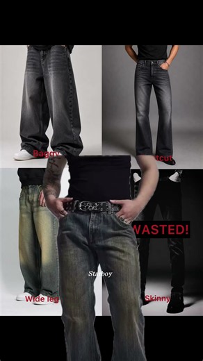 Bootcut jeans | baggy jeans | wide leg jeans | skinny jeans | flar jeans | aesthetic | fashion tips