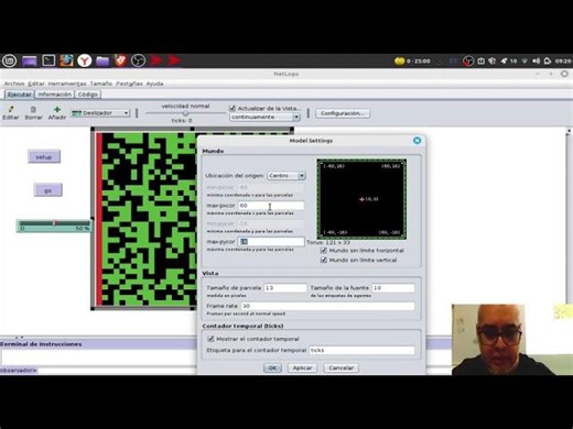 BM2 Sesión 11 Incendio forestal en NetLogo | Augusto Cabrera Becerril