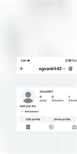 i created insta I'd guyz finally #accountcreate #instagram #messange
