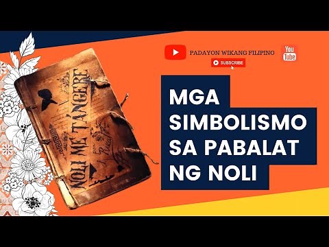 SIMBOLISMO SA PABALAT NG NOLI ME TANGERE