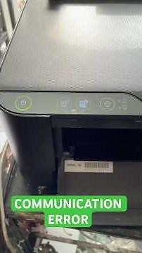 Epson L3210 Communication Error