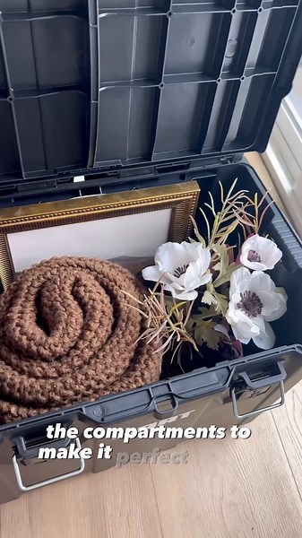 Rolling into Fall with HART’s STACK System! 🎃🍂 If you're also not using your STACK for tools...how are you using it? #DoItWithHART #STACK #HARTStack #storage #storagehack #decoratinghack #falldecor #organization #rollingorganization