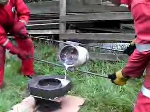 DIY Aluminium Casting experiment