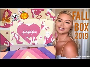 FALL FABFITFUN BOX 2019 UNBOXING