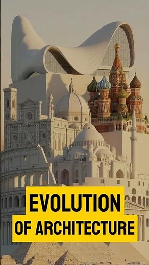 5000 Years of Architecture Evolution (2600 BCE → 2012)