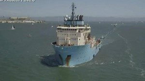 6.7K views · 45 reactions | The Ocean Cleanup, dubbed System 001, began its journey to the Great Pacific Garbage Patch from San Francisco on Saturday after years in development. https://usat.ly/2MdtYMW | USA TODAY Video | Facebook