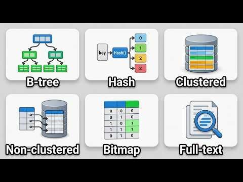 Every Database Index Explained in 8 Minutes