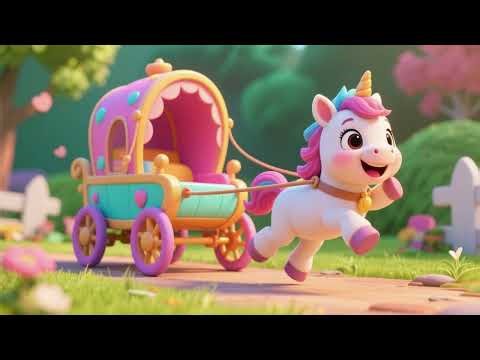 Baby Pony Pulls the Carriage | Fun Kids Songs & Nursery Rhymes
