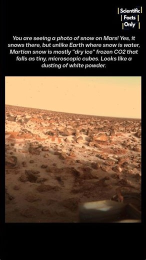 NASA Released Picture Of Snow on Mars ❄️🤯 #mars #martians #space #nasa #shorts #rover