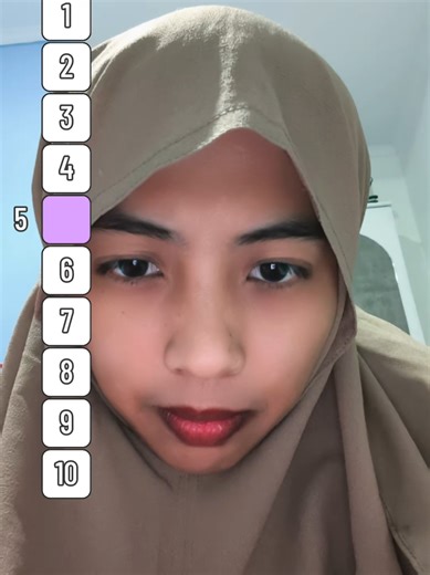 Rating warna bibir filter #lipcolourchallenge #fyp #games