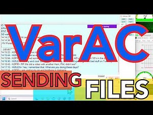 VarAC Sending Files and Gestures Over VARA HF