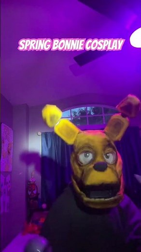 Spring Bonnie cosplay #fnaf #fnaftgeory #cosplaycostumes #fivenightsatfreddys #freddyfazbearspizza