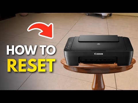 How to Reset Canon PIXMA MG2525 & MG2522 Printer