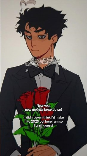 New year, new me(ntal breakdown) #art #oc