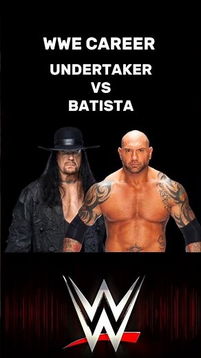 UNDERTAKER VS BATISTA | WWE COMPARISON | #wwe #undertaker #batista