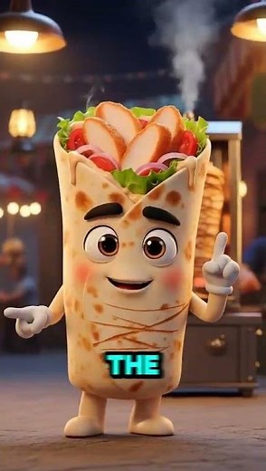 Real Origin of Shawarma 🥙 (You’ll Be Surprised!) #FoodFacts #YouTubeShorts #StreetFood