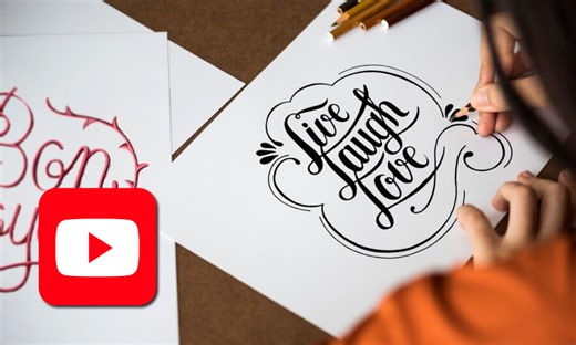 Tutoriales: Aprende 'lettering' desde cero | VIDEOS