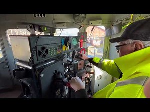 Cab Ride GP30 - B&O Railroad Museum - B&O 6944 - Mile One Express (Behind the Scenes Experience)