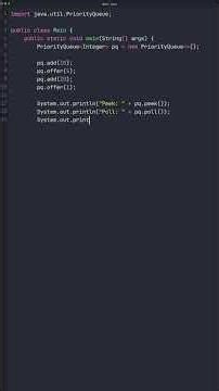 Priority Queue in Java with all basic operations #DataStructures