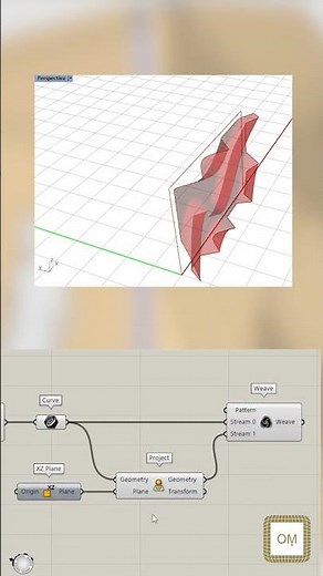 Attractor Curve Parametric Ribs Facade grasshopper rhinoceros tutorial