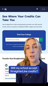 13 reactions | Leave out the guesswork! Confirming credit transfer has never been easier. | StraighterLine | Facebook