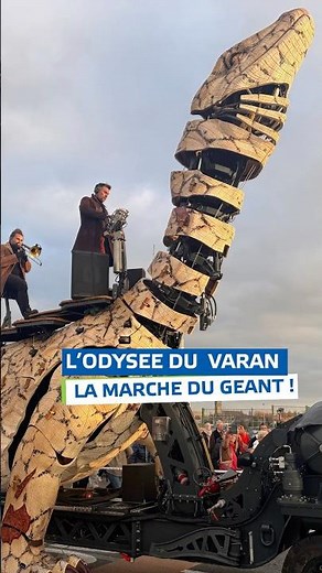 Le Varan de Voyage est arrivé à Calais !