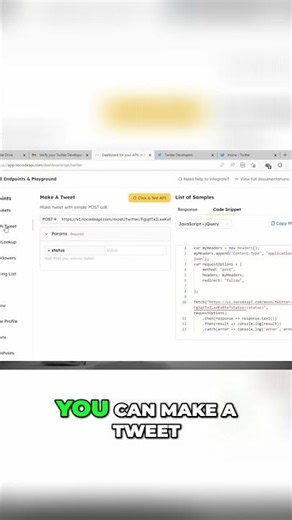 Tweet Codes: Try Out My Demo API & Tweet Lookup #shorts