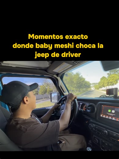 Baby meshi choca la jeep de Driver @DRIVER👹 @Baby meshy 🔥🔥🔥🏀🇵🇷🇸🇻 #elsalvador #paratiiiiiiiiiiiiiiiiiiiiiiiiiiiiiii #viralvideo #honduras🇭🇳