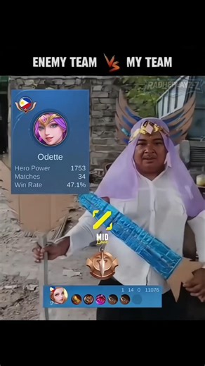 ENEMY TEAM 🗿 VS MY TEAM 🤡| MLBB #mlbb #mobilelegends #mlbb #mlbbcreator #mlbbshorts