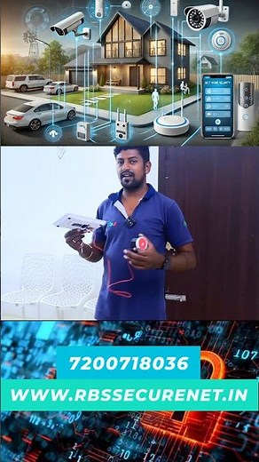 wireless best Home security alarm 👆🏻 #smartphone #cctv #trending