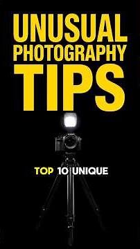 PHOTOGRAPHY 101 TIPS for BEGINNERS ✅ Top Lighting Tricks & Basic Camera Hack to Take The Best Photos