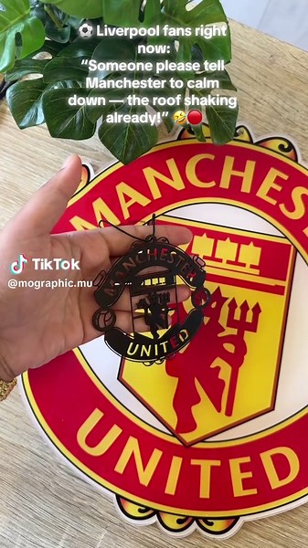 ⚽ Acrylic Manchester Logo Sign — perfect for fans who still believe “This year will be our year”… again ✅ Stylish, durable & full of hope — just like their last 10 seasons 🤭🔥 Get yours customized today (no trophy included 😅) FYP #f#foryouf#foryoupagev#viralt#trendingf#footballbanterm#manuniteda#acrylicsignf#footballfansm#mographicm#mographicmauritiusp#printingmauritiusc#customdesignss#sportsdecorc#customprintingm#mographicshopm#mographicdesignsu#uniqueinmauritiush#homeDeliveryMauritiusm#mogra