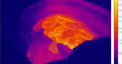 Time Lapse: Two years of volcanic activity - in one minute