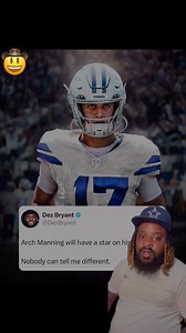 I LIKE THE SOUND OF ARCH MANNING 👌🏽👀 Dallas Cowboys | Damien TheeCreator