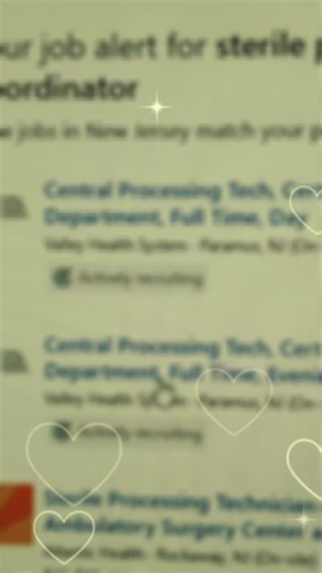 January 24th class starts NOW. BECOME A CERTIFIED STERILE PROCESSING TECHNICIAN