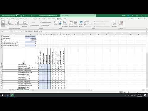 Excel Vorlage Stundenabrechnung
