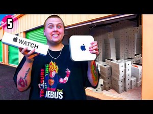 I Bought a Storage Unit FULL of MONEY! He HOARDED APPLE PRODUCTS!