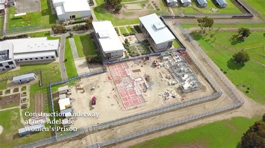 Construction underway at new Adelaide Women’s Prison