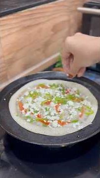 Dosa or Pizza? Why Not Both! | Easy Pizza Dosa Recipe #inaayakitchen