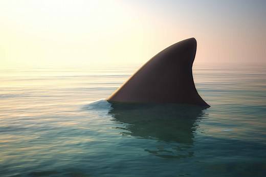 The Truth About Shark Fins Sticking Out of the Water