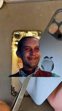 Instructions for replacing the back cover of an iPhone 14 Pro Max