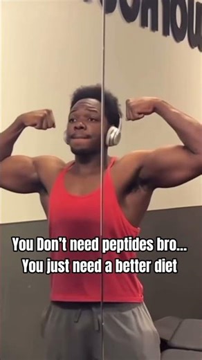 YOU Don’t Need PEPTIDES…YOU Need a Better Diet #fitness #workoutroutine