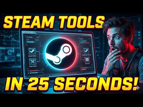 Steam Tools Guide in 25 Seconds! ⚡ Quick & Simple Tutorial