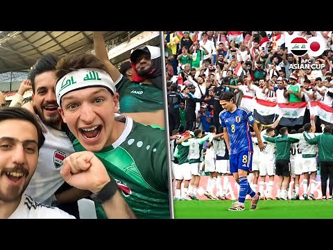 THE MOMENT IRAQ WIN vs JAPAN at Asian Cup