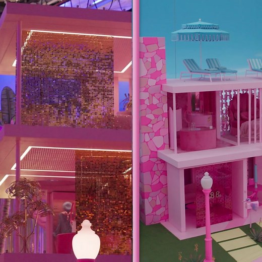 Nicola Coughlan aka Sparkle Eyes Barbie on the set of #BarbieTheMovie ✨ | Warner Bros. Pictures