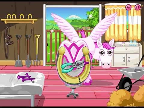 Cute Horse Hospital - Game Tutorial(Walkthrough)
