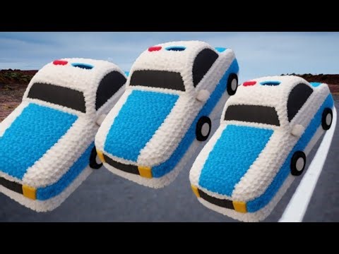 How to make a police||🚓🚓🚨|| car cake decorating ideas?
