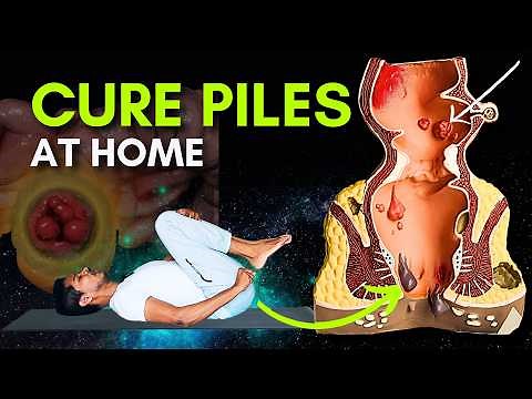 Yoga for Hemorrhoids Part 1 | Yoga for Piles | Cure Hemorrhoids with Simple Exercises #piles