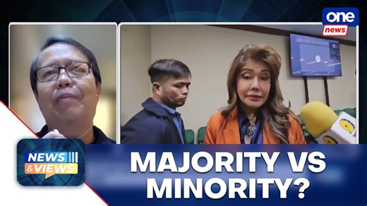 Removal of Imee as foreign relations chair reflects Senate majority-minority conflict — Parreno #NewsandViews | Political observer Earl Parreno said that the removal of Senator Imee Marcos as chair of the Senate Foreign Relations Committee reflects a broader conflict between the majority and minority. He also noted that declaring Chinese diplomats persona non grata could affect trade relations and Overseas Filipino Workers. | ONE News